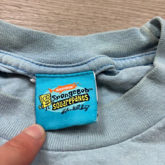 Vintage 2002 Spongebob Squarepants Patrick Promo T Shirt Men's Large - Picture 6 of 12